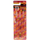 SKATER 小學生用透明牙刷（帶帽）3件套 Burger Conx Mix(TBCR6T-531248) - BUYFRIENDLY