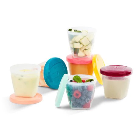 Babymoov Babybols 可重複書寫密封食物儲存碗 – 6個 x 250毫升(L碼) - BUYFRIENDLY