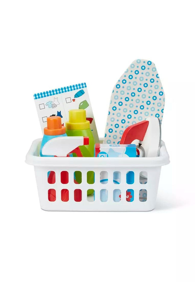 Cleaning Set - Laundry Basket Play Set - BUYFRIENDLY