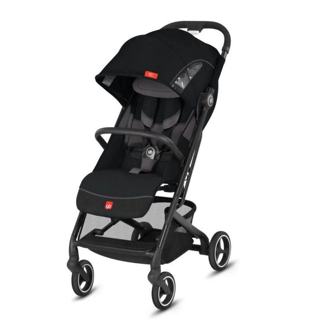 GB Gold Qbit+ All City 手推車 Baby Stroller Velvet Black - BUYFRIENDLY