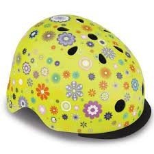 GLOBBER Helmets Elite Lights LED閃燈兒童頭盔(48-53cm) (賽車藍/賽車紅/綠色配花花圖案/粉紅色配花花圖案/天空藍配羊駝圖案/桌球黑) - BUYFRIENDLY