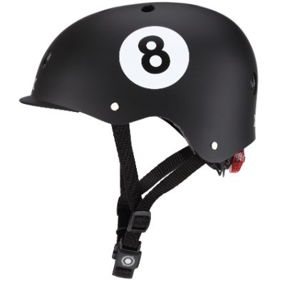 GLOBBER Helmets Elite Lights LED閃燈兒童頭盔(48-53cm) (賽車藍/賽車紅/綠色配花花圖案/粉紅色配花花圖案/天空藍配羊駝圖案/桌球黑) - BUYFRIENDLY