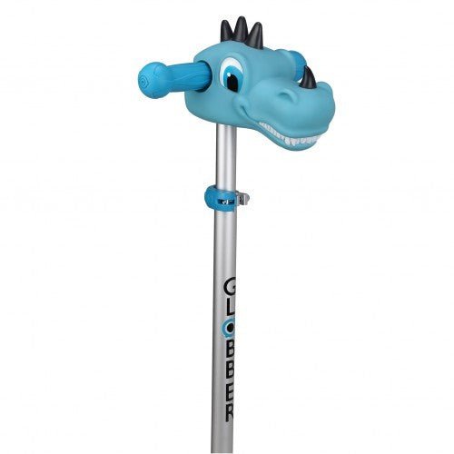 GLOBBER 滑板車 T 型手柄動物造型裝飾 (藍色恐龍/綠色恐龍/紫色獨角獸/粉色獨角獸) - BUYFRIENDLY