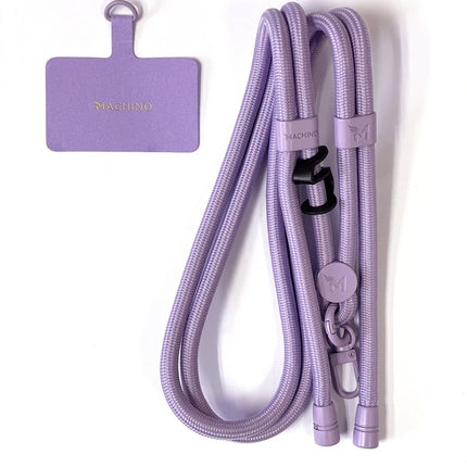 MACHINO 8mm 調節扣抽繩手機背帶 MC-LG01 紫色 - BUYFRIENDLY