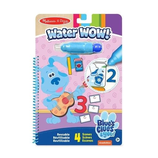Melissa and Doug-Blues Clues & You Water Wow! Numbers - BUYFRIENDLY