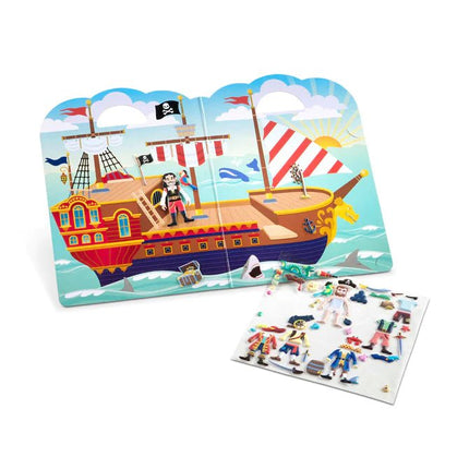 MELISSA & DOUG-PUFFTY STICKERS-PIRATE - BUYFRIENDLY