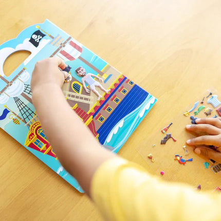 MELISSA & DOUG-PUFFTY STICKERS-PIRATE - BUYFRIENDLY