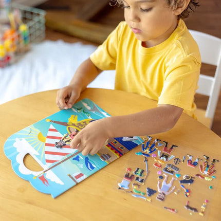 MELISSA & DOUG-PUFFTY STICKERS-PIRATE - BUYFRIENDLY