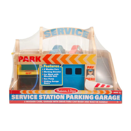 MELISSA & DOUG-SERVICE STATION PARKING GARAGE - BUYFRIENDLY