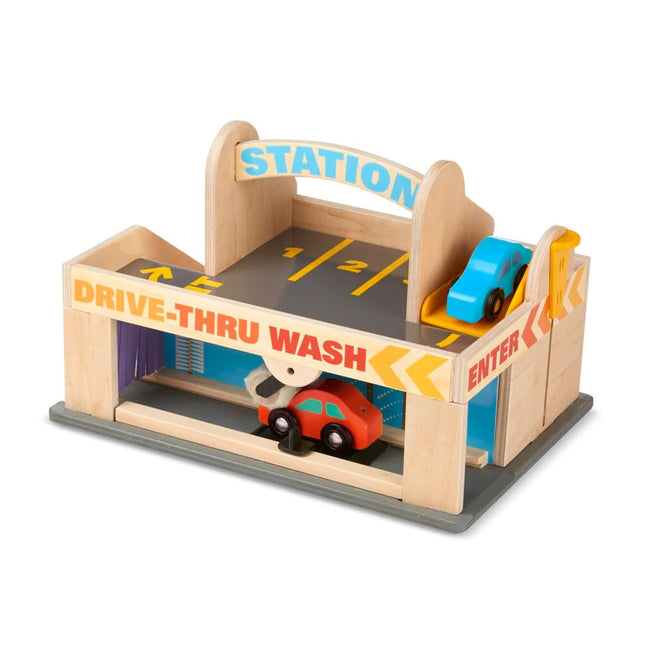 MELISSA & DOUG-SERVICE STATION PARKING GARAGE - BUYFRIENDLY