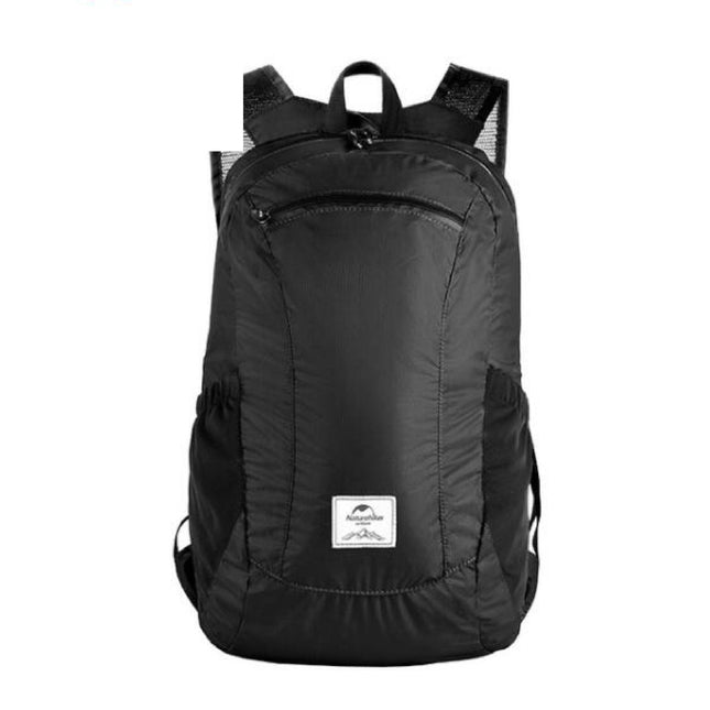 NatureHike Ultralight Folding Backpack Black-18L - BUYFRIENDLY