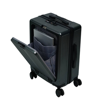 美國Newedo 時尚多功能便用便携自由行大容量登機旅行箱Pro Black - BUYFRIENDLY