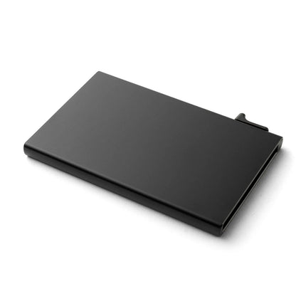 NIID - RFID‧五卡齊放‧自動式金屬卡片盒 黑色 - BUYFRIENDLY