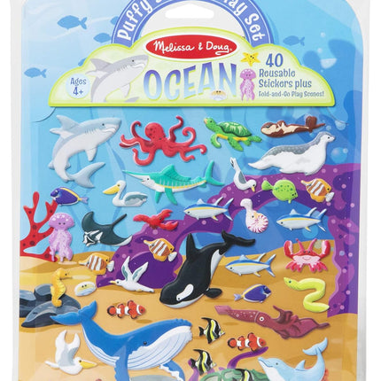 Reusable Puffy Sticker Play Set - Ocean - BUYFRIENDLY