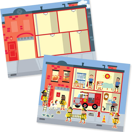 Reusable Sticker Pad-My Town - BUYFRIENDLY