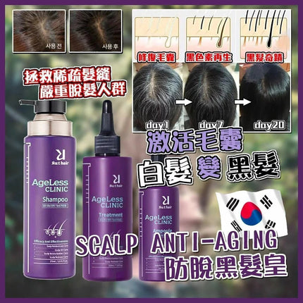 韓國SCALP ANTI-AGING防脫黑髮皇規格:洗髮水370ml - BUYFRIENDLY