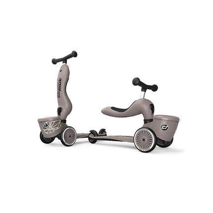 Scoot and Ride HIGHWAYKICK1 LS-BROWN LINES - BUYFRIENDLY
