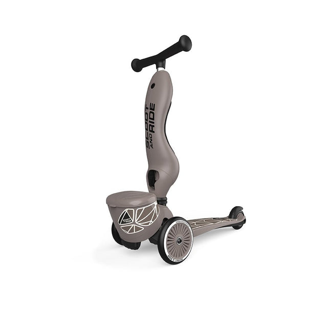 Scoot and Ride HIGHWAYKICK1 LS-BROWN LINES - BUYFRIENDLY