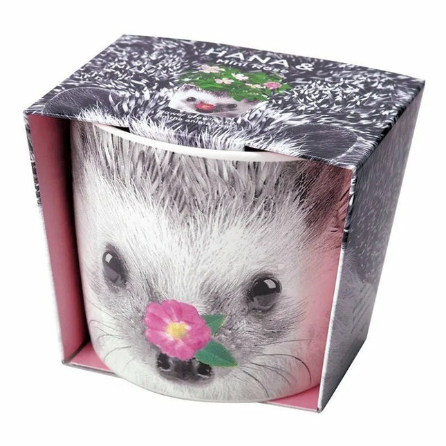SeiShin GD-858 HANA & Animals - Hedgeho/Mini Rose (SEI62-HED-PLT) - BUYFRIENDLY