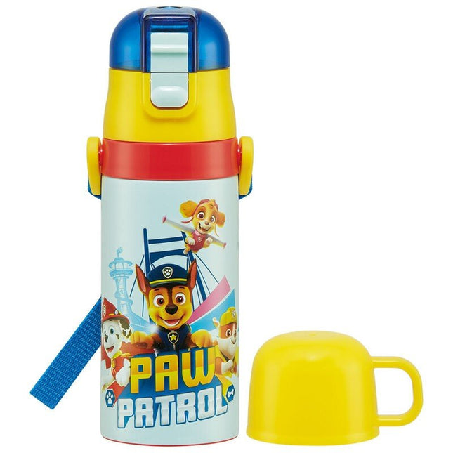 SKATER 2WAY不鏽鋼保溫瓶直飲420ML/杯飲350ML PAW PATROL 23(SKDC3-639159) - BUYFRIENDLY