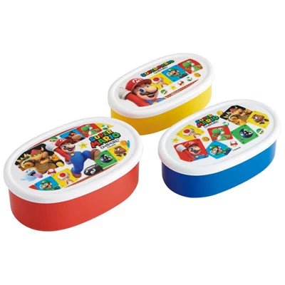 SKATER 食物盒可愛 3 件套 SUPER MARIO (SRS3SAG-622328) - BUYFRIENDLY