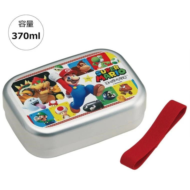 SKATER 鋁製便當盒連午餐帶370mlSUPER MARIO23 (ALB5NV-622311) - BUYFRIENDLY