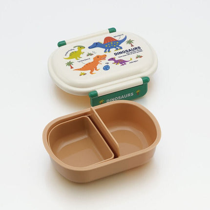 SKATER 抗菌洗碗機兼容蓬鬆蓋子密封午餐盒橢圓形DINOSAURS PIK(QAF2BAAG-624377) - BUYFRIENDLY
