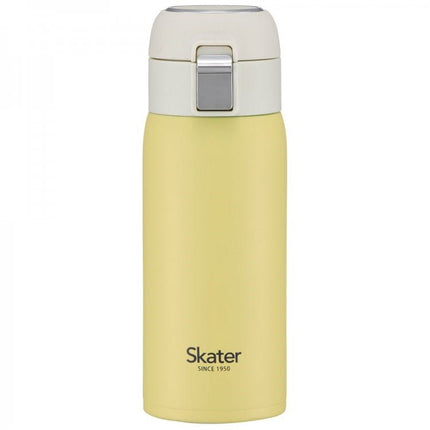 SKATER STAINLESS STEEL ONE TOUCH BOTTLE-DULL YELLOW(STOT3-578977) - BUYFRIENDLY