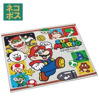 SKATER午餐盒包裝手巾 SUPER MARIO 23(KB4-622335) - BUYFRIENDLY