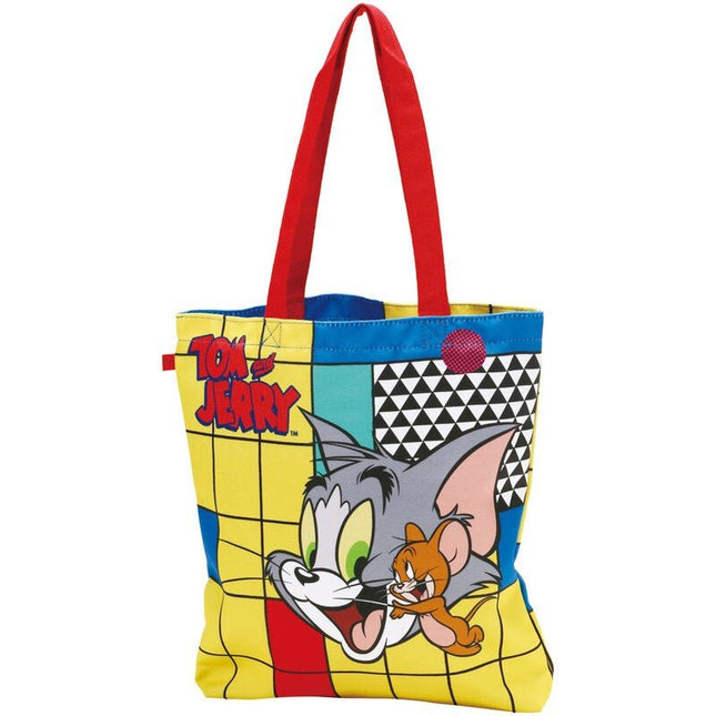 SKATER 手提單肩包 Tote bag Tom and Jerry (ZCTB1-641190) - BUYFRIENDLY