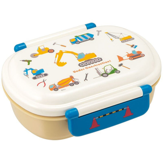 SKATER 抗菌洗碗機兼容蓬鬆蓋子密封午餐盒橢圓形Working Car(QAF2BAAG-574153) - BUYFRIENDLY