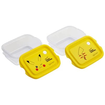 SKATER抗菌午餐盒2件組500ml PIKACHU FACE 23 (FCN2WAG-634949) - BUYFRIENDLY