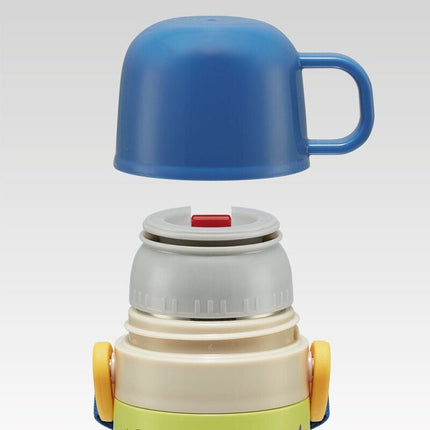 SKATER水壺兒童直飲一鍵式不鏽鋼2WAY保溫瓶 DINOSAURS(SKDC4-624513) - BUYFRIENDLY