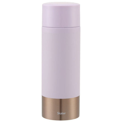 SKATERM一觸式不鏽鋼保溫瓶 350ml 淡紫色 (SMBC4B-593611) - BUYFRIENDLY
