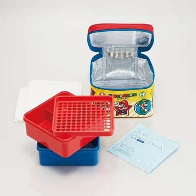SKATER午餐盒連保溫袋【附冷包】SUPER MARIO (KCPC2-546518) - BUYFRIENDLY