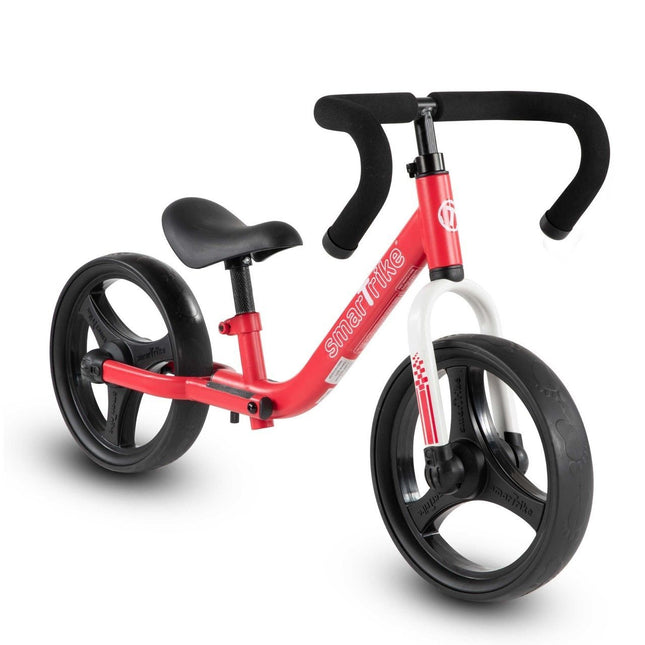 Smart Trike folding balance bike with safety gear Red - BUYFRIENDLY