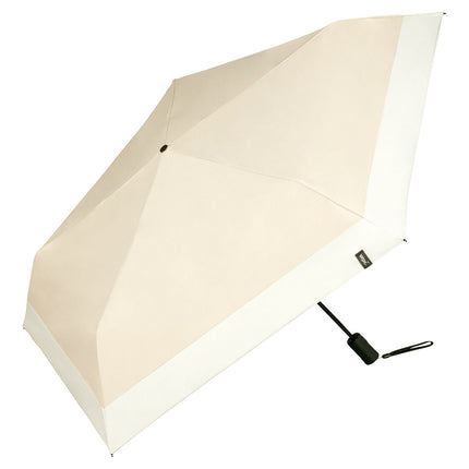 WPC 防紫外光系列自動開關雨傘 801-19653 米色 50cm (WPC70-19653-BE) - BUYFRIENDLY