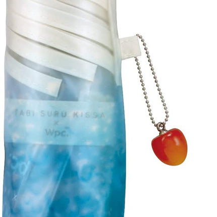 WPC Abi Suru Kissa Cream Soda Umbrella 透明漸層;玻璃纖維骨 PT-TA001 Blue Size 50cm (WPC37-PT-TA001) - BUYFRIENDLY