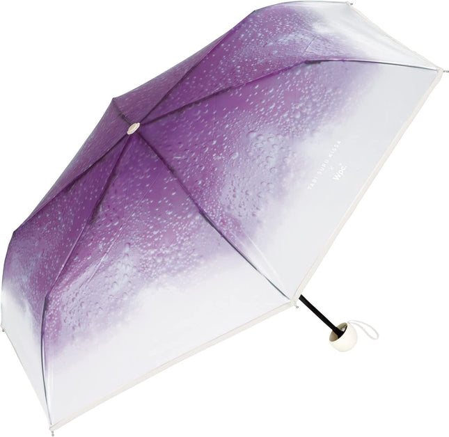 WPC Abi Suru Kissa Cream Soda Umbrella 透明漸層;玻璃纖維骨 PT-TA005 Purple Size 50cm (WPC37-PT-TA004) - BUYFRIENDLY