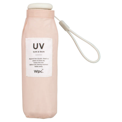 WPC 防UV遮陽縮骨遮/摺疊傘/短遮 CO-003-001 Pink (WPC56-CO003-PK001) - BUYFRIENDLY