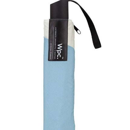 WPC 抗UV情侶伸縮雨傘 UX004-954 藍色/白色 55cm (WPC60-UX004-BL/OF) - BUYFRIENDLY